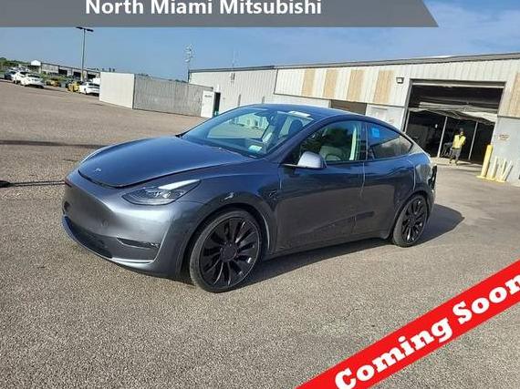 TESLA MODEL Y 2022 7SAYGDEFXNF464458 image